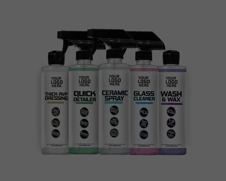 Private Label Spray Wax Quick Instant Detailer - Filling Factory