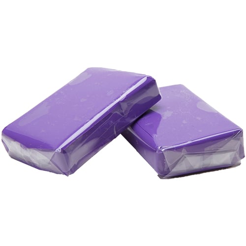 Purple Clay Bar, Heavy-Duty Grade, 200 GM (6 pcs/pk, 96 pcs/cs)