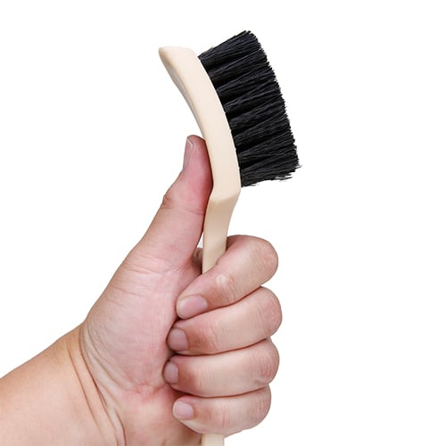 9" Nylon Bristles Upholstery Brush, Black (12pcs/pack, 72pcs/case)