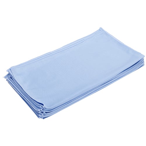 16"x16" Microfiber Glass Cleaning Towel 290 GSM Blue (240Pcs/Ctn)