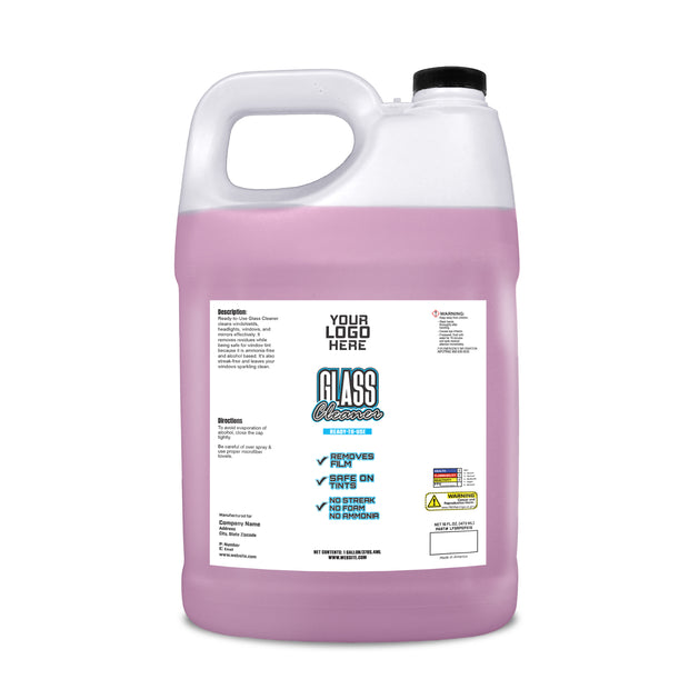 Private Label 1 gallon Glass Cleaner (non-streak)