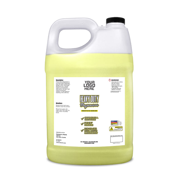 Private Label 1 gallon Concentrate Yellow Degreaser & Wheel Cleaner