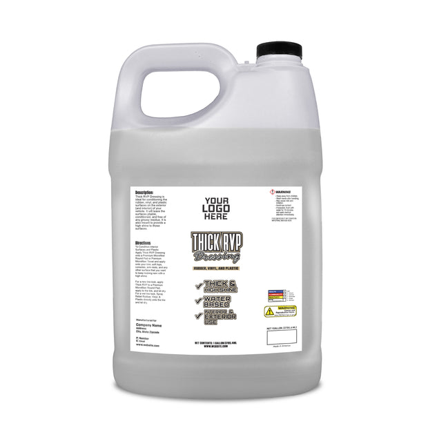 Private Label 1 Gallon Water Based Dressing (Thick formula)